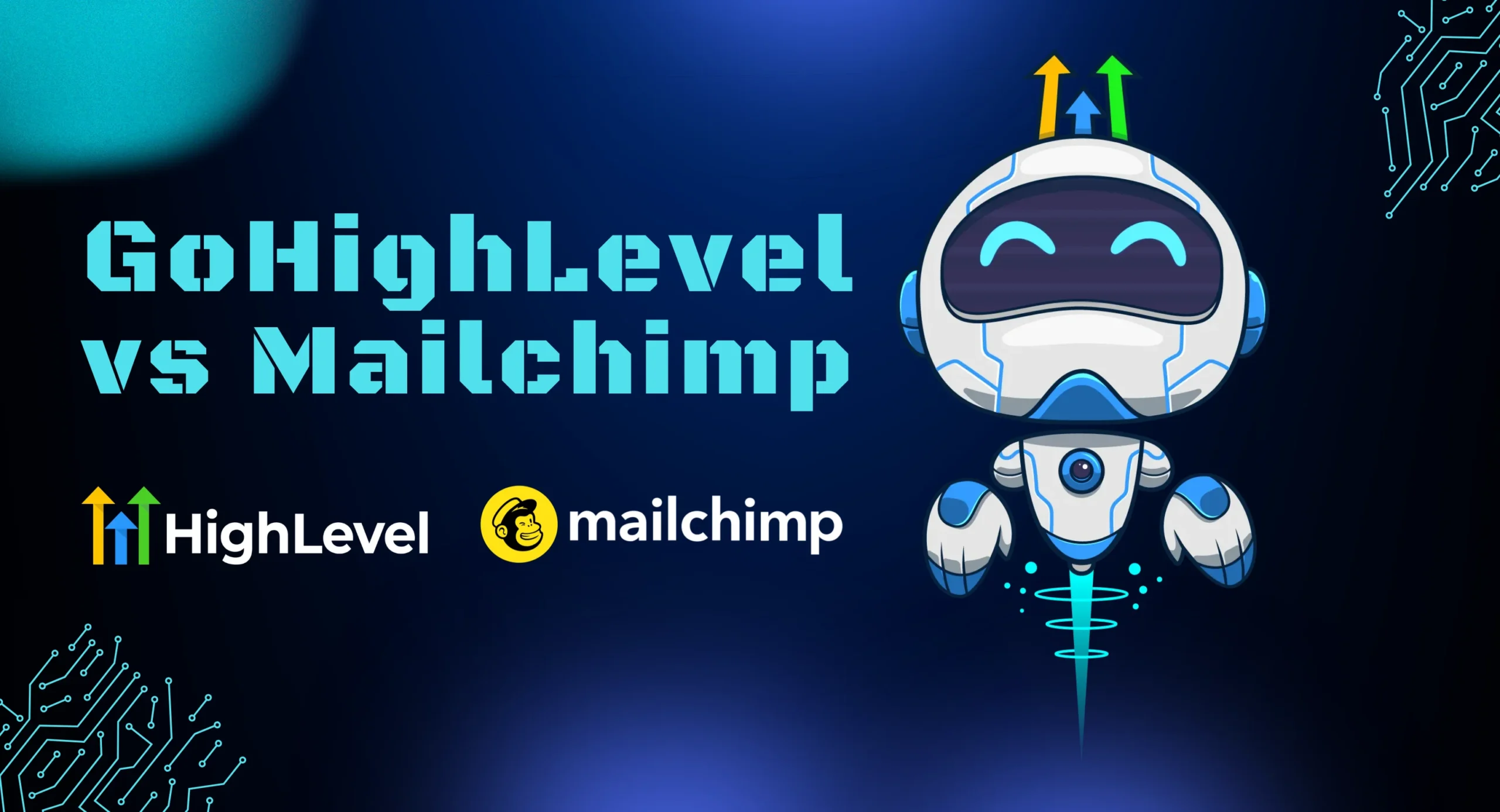 GoHighLevel vs Mailchimp 2026 : Email Marketing Battle
