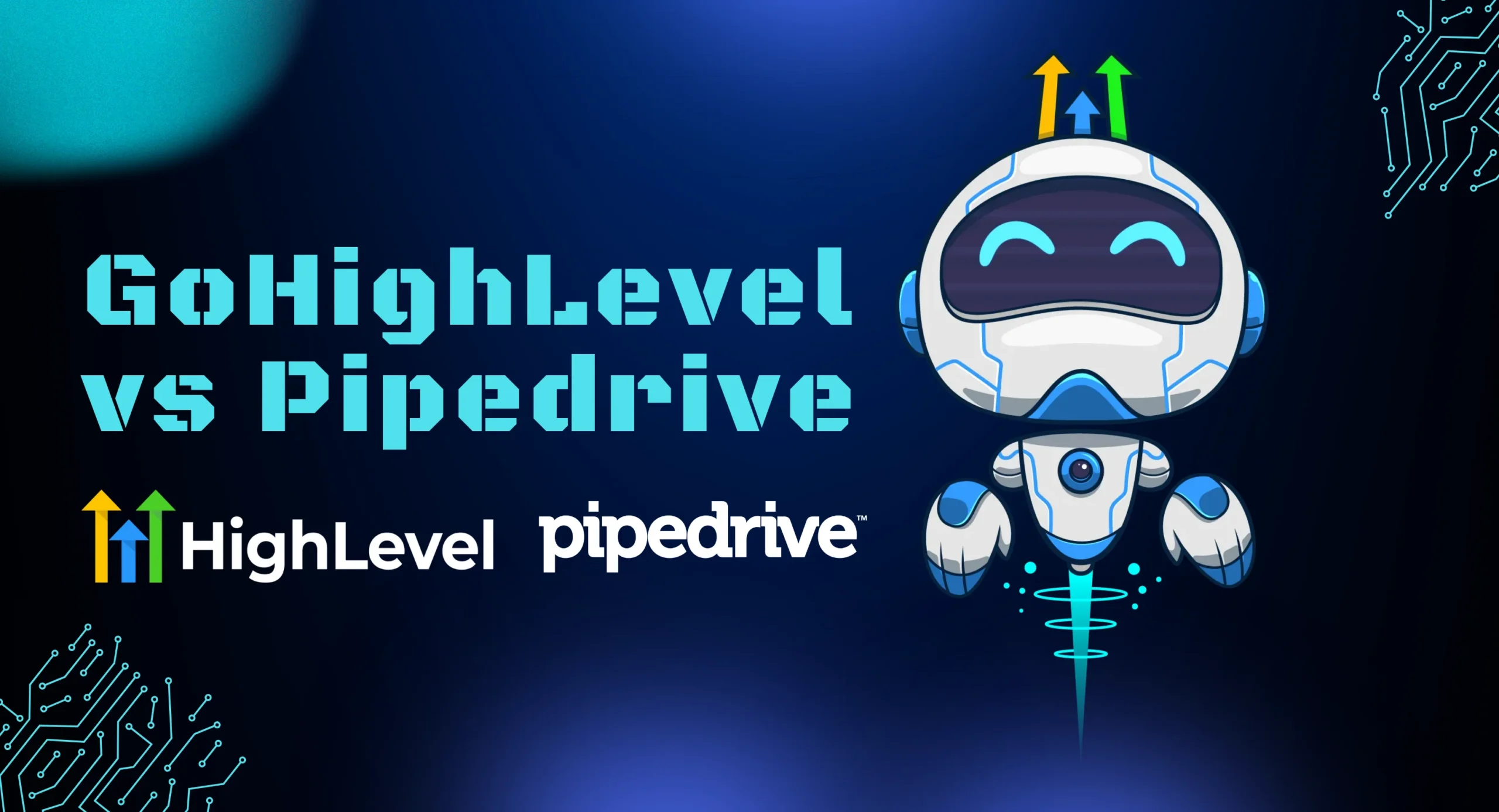 GoHighLevel vs Pipedrive 2026 : CRM Showdown